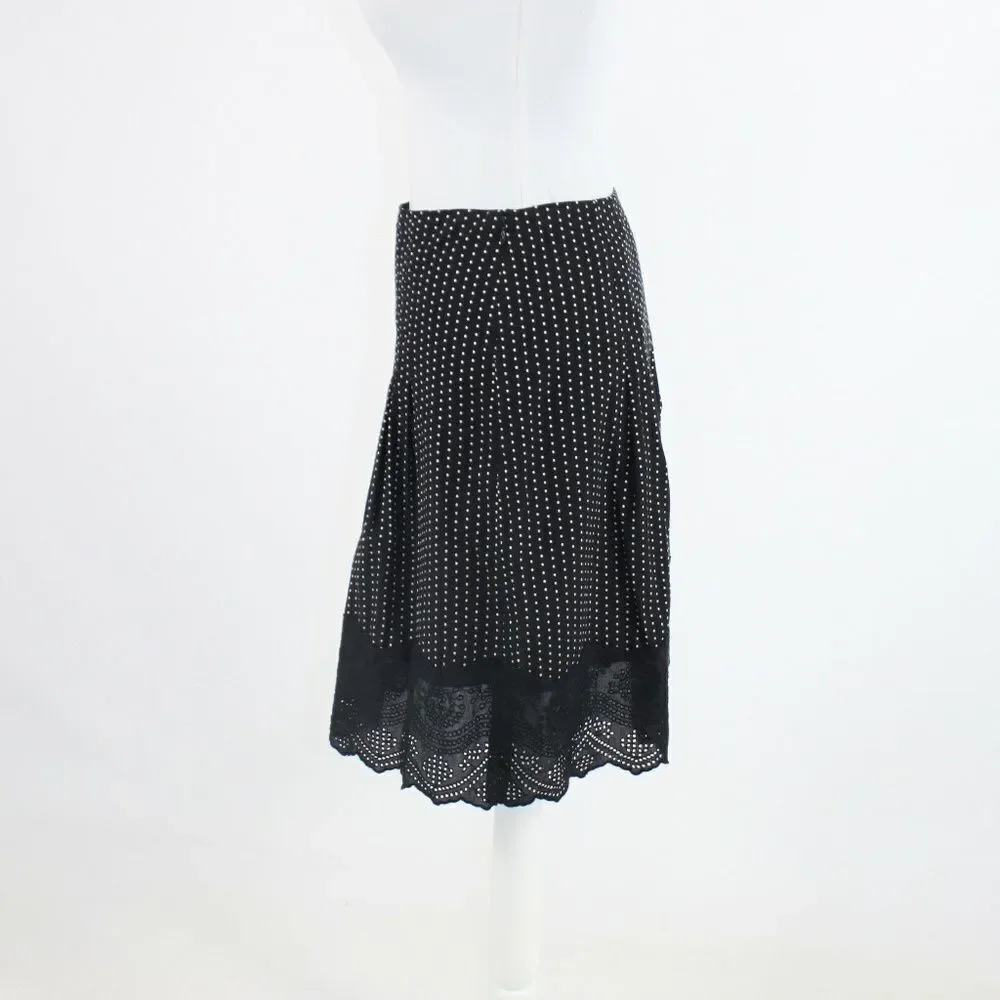 Black ANN TAYLOR skirt 2P - Picture 5 of 8